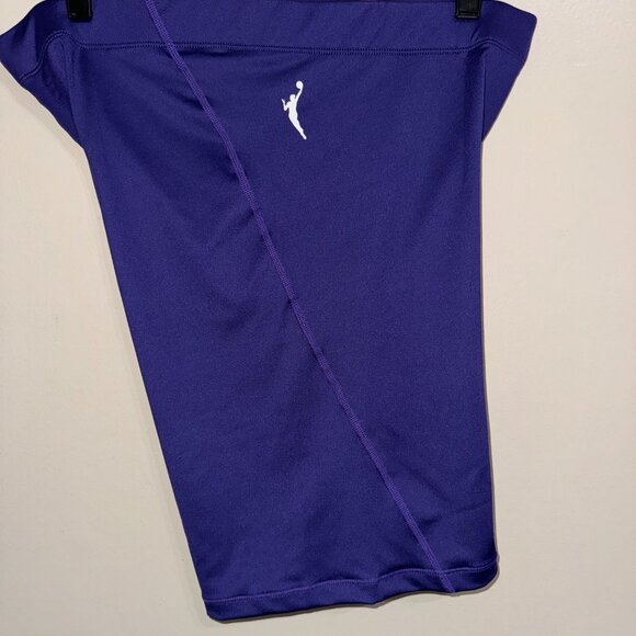 Nike Pro WNBA Team Issue Compression 8” Shorts Purple Womens 2XL CW4244-566 NEW - Picture 6 of 10